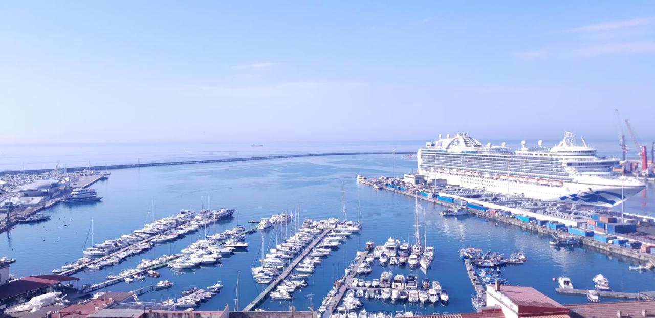 לינה וארוחת בוקר סלרנו Casa Sul Mare מראה חיצוני תמונה